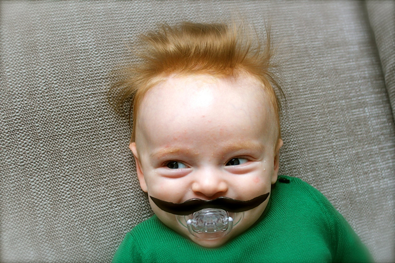 Baby Mustache Pacifier