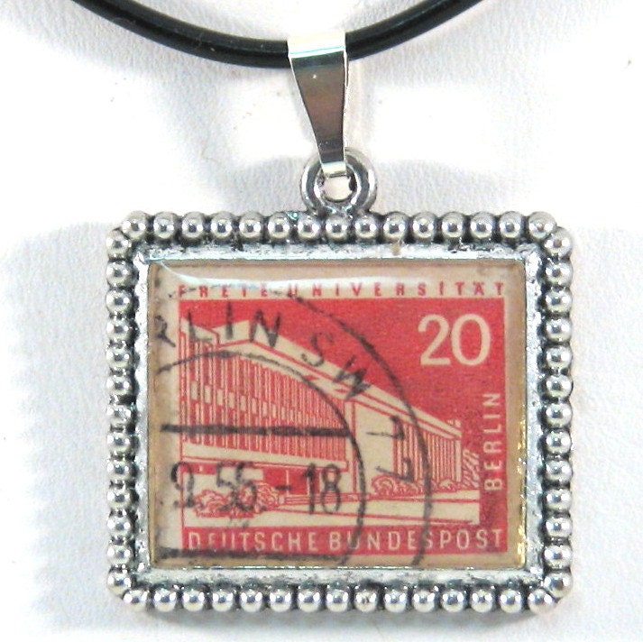 Vintage Deutsche Postage Stamp - Canceled Berlin 1956