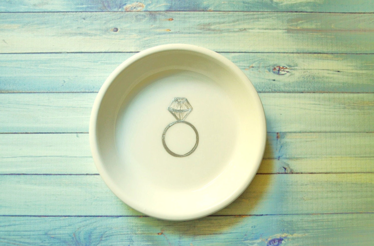 Ring Dish - Engagement Ring Dish- Perfect Gift for the Bride