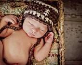 Newborn Photo Prop Baby Boy Football Hat