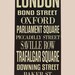 Meaningful Places Subway Art Handpainted Wooden Sign (Customized For You)