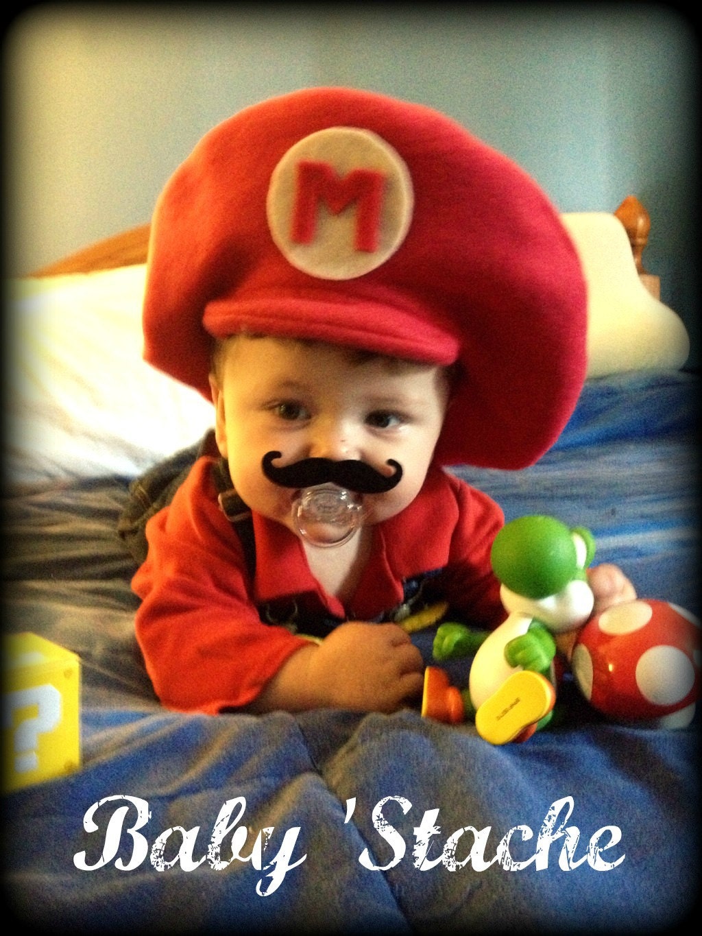 Mustache Pacifier - Baby Mustache - The Handlebar