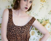 Unisex Onesie - Leopard Print - 1920s Circus Romper - Strongman Costume - BamBam Costume