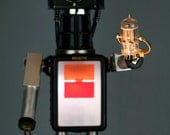 Flash Six-20 Camera Robot Lamp Assemblage Sculpture Art by Retro Bender
