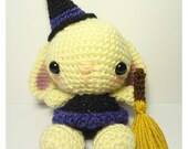 Halloweens Witch Bunny Amigurumi