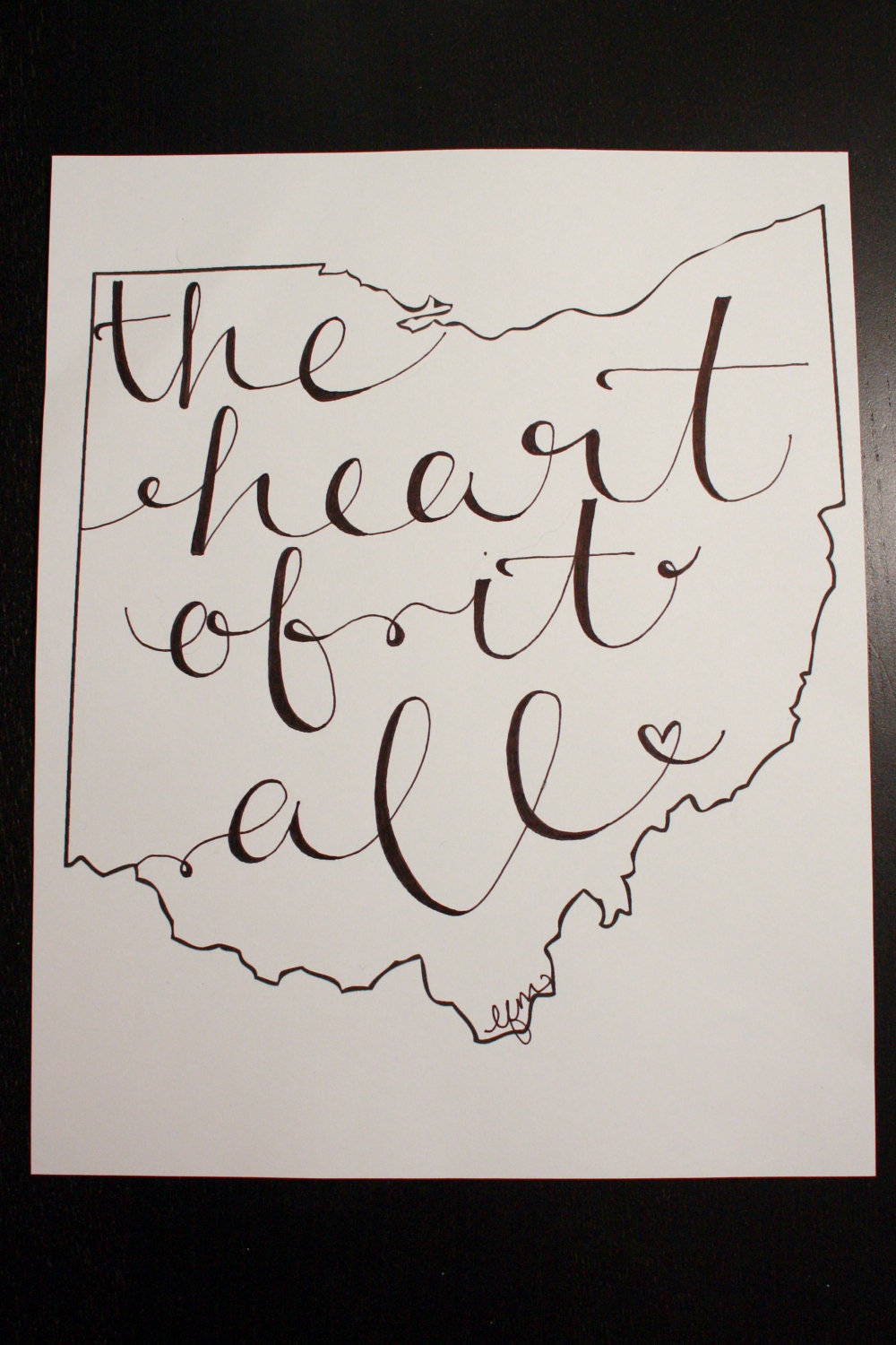 Ohio: Heart of It All Print