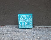 A Bushel and A Peck 12x12 Wood Sign