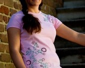 Growing Gears' Hand Stamped Steampunk T-shirt