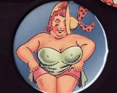 Fat Positive Magnet - Vintage Fat Bathing Beauty