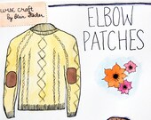 Leather/Suede Recycled Elbow Patches