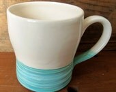 Carved Porcelain Mug