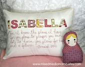 Custom Name Pillow
