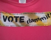 Adult Content Election Wear Vote Tshirt Size Extra Small