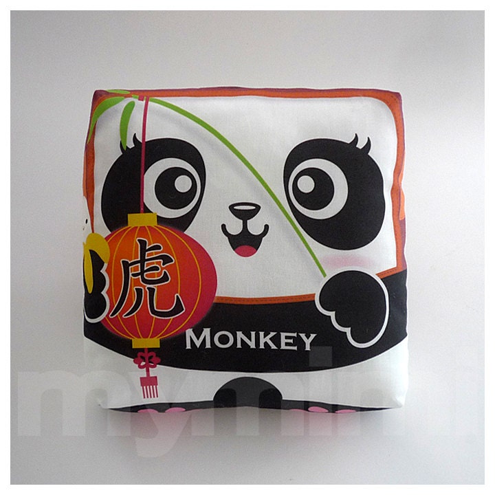 Decorative Mini Chinese Horoscope Astrology Zodiac Animal Calendar Toy Pillow - The Year of the Monkey