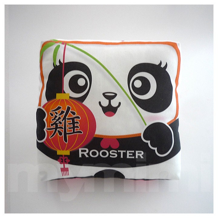 Decorative Mini Chinese Horoscope Astrology Zodiac Animal Calendar Toy Pillow - The Year of the Rooster