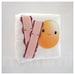 Decorative Pillow, Mini Kawaii, Toy Pillow - Yummy Egg & Bacon