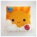 Decorative Pillow, Mini Pillow, Kawaii Print - My Little Sunshine
