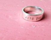 this too shall pass - a word band