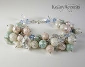Textured Bead Bunch Bracelet