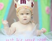 OOAK one of a kind birthday crown party hat - slot 1 May