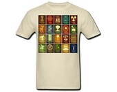 Mens Unisex Science Shirt, Geek T-shirt, Short Sleeve, Rock Star Scientist T-Shirt, Geek Gift, Nerd T-Shirt Clothing, S M L XL XXL