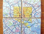 Baltimore Map Coasters