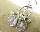 Jonquil Earrings Pastel Yellow Crystal Earrings Swarovski Crystal Jewelry Sterling Silver Fashion Jewelry, Beth No. 13