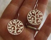 silver tree of life earrings benefits children's charity