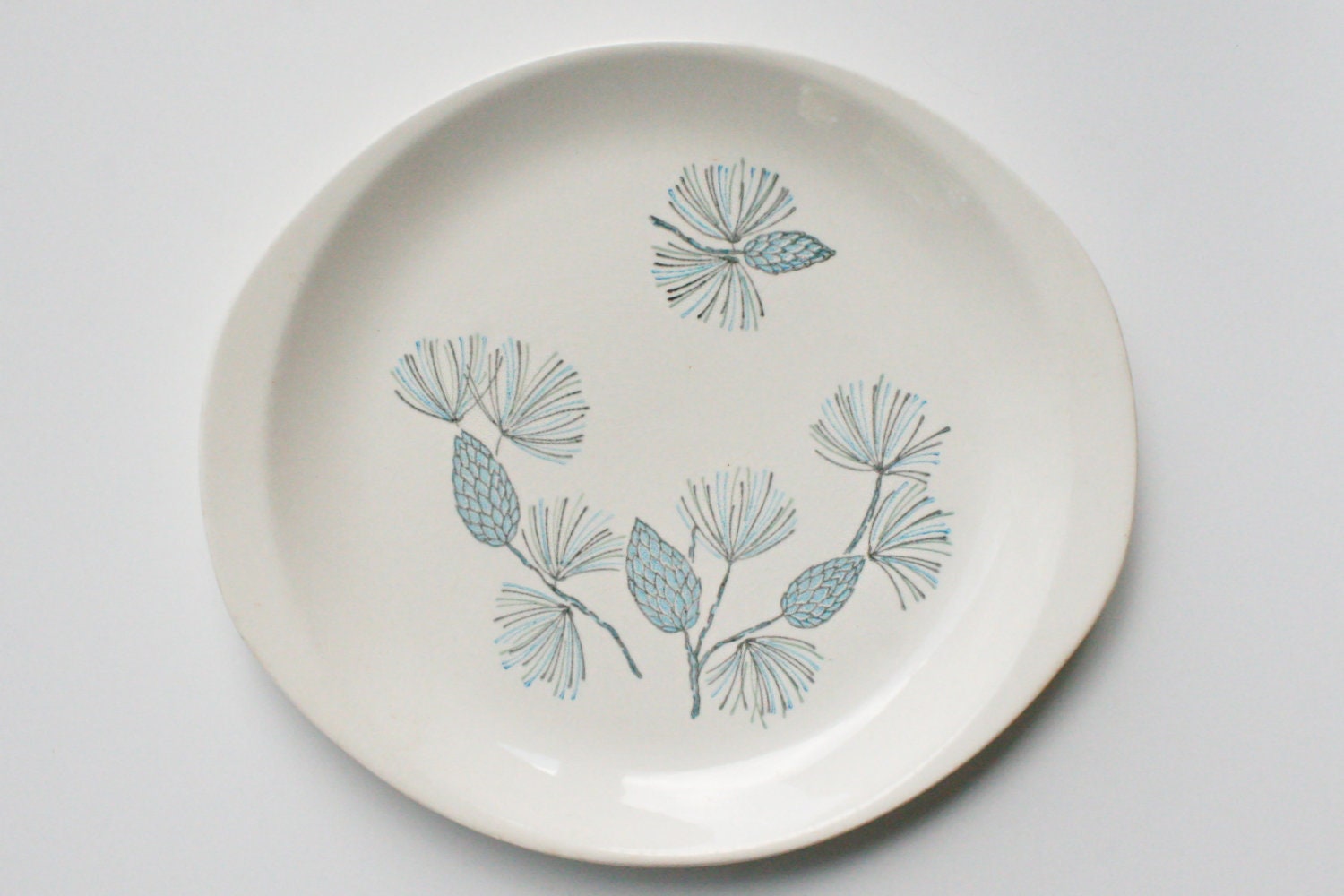 Vintage Marcrest Stetson "Blue Spruce" Serving Plate.