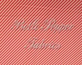 Moda Dear Mr. Claus Santa Red Stripes 1 Yard