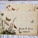 Wedding Escort or Place Card Vintage Botanical