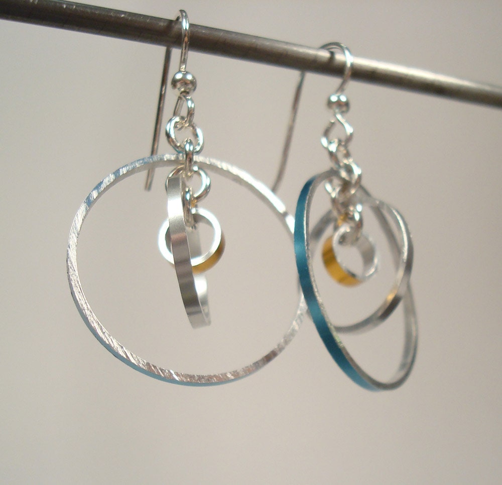Orbit earrings - 3 piece