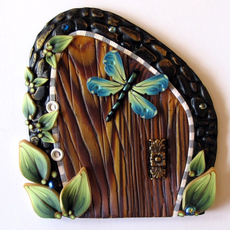 Dragonfly Fairy Door Kids Wall Art Room Decor