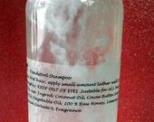 Shampoo White Jasmine Shampoo Olive Oil Coconut Oil Honey Lemon by Toadstool Soaps