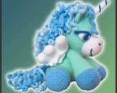 Amigurumi Crochet Pattern - Peppermint, The Pegasus