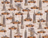 Makower UK, NYC, Buildings Fabric - By the Yard