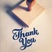 2.5" Small THANK YOU Script Stamp