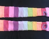 Rainbow Stripe Stretch Kevlar sleeves 18"