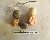Fall Mixed Color Beads by Yolandas Clay