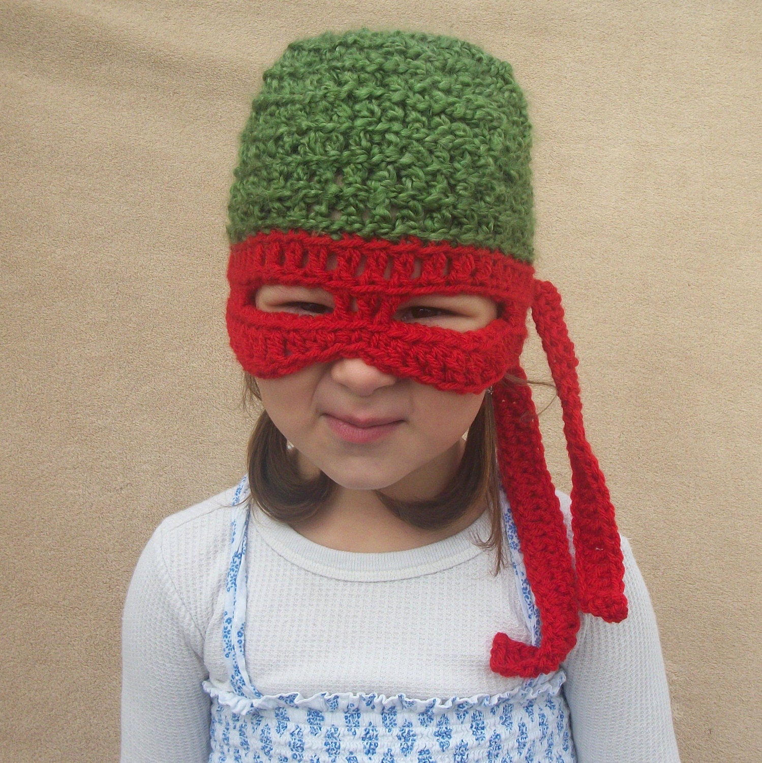 Teenage Mutant Ninja Turtle Hat, TMNT,  Children Costume Gift