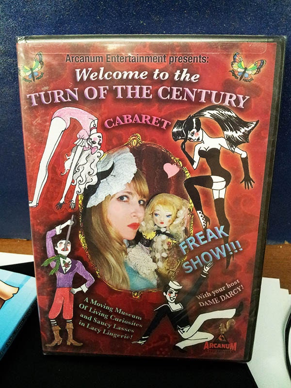 Turn of the Century, DVD, Courtney Love, Tiny Tim, Dame Darcy, Thurston Moore sonic youth, cabaret, comics, animation