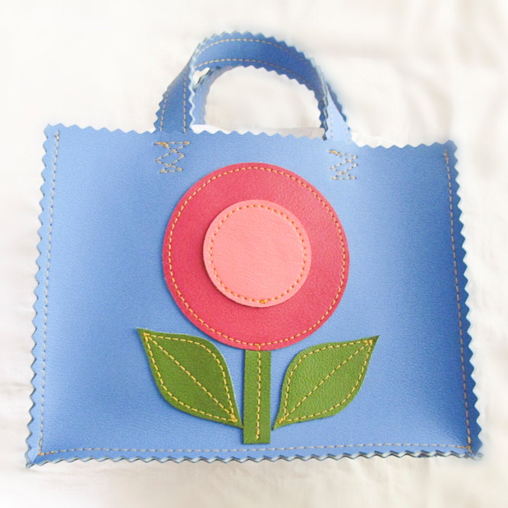 GIRLS Scripture Bag- BLUE Lolipop