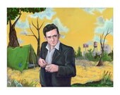 Johnn Cash - Mr. Hooper Art - Reproduction - Print