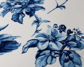 Indigo Floral Study 2 - watercolour original
