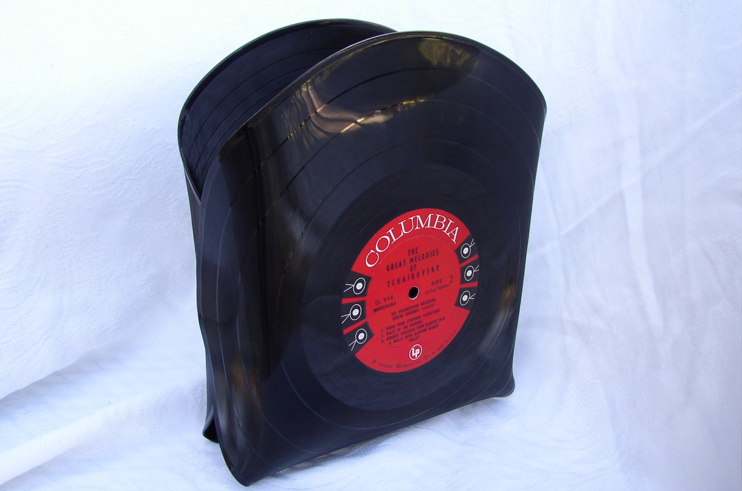 Wall Pocket -Recycled Record Album