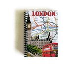 London Retro: Notebook Spiral Bound (4 x 6)