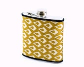 Vintage Gold Necktie Flask - 6oz