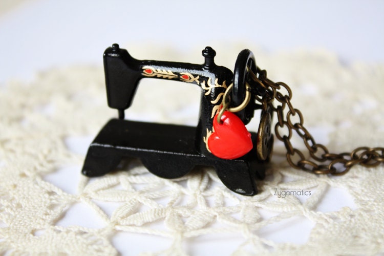 The Old Sewing Machine Necklace