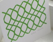 Chain 5" x 7" letterpress print