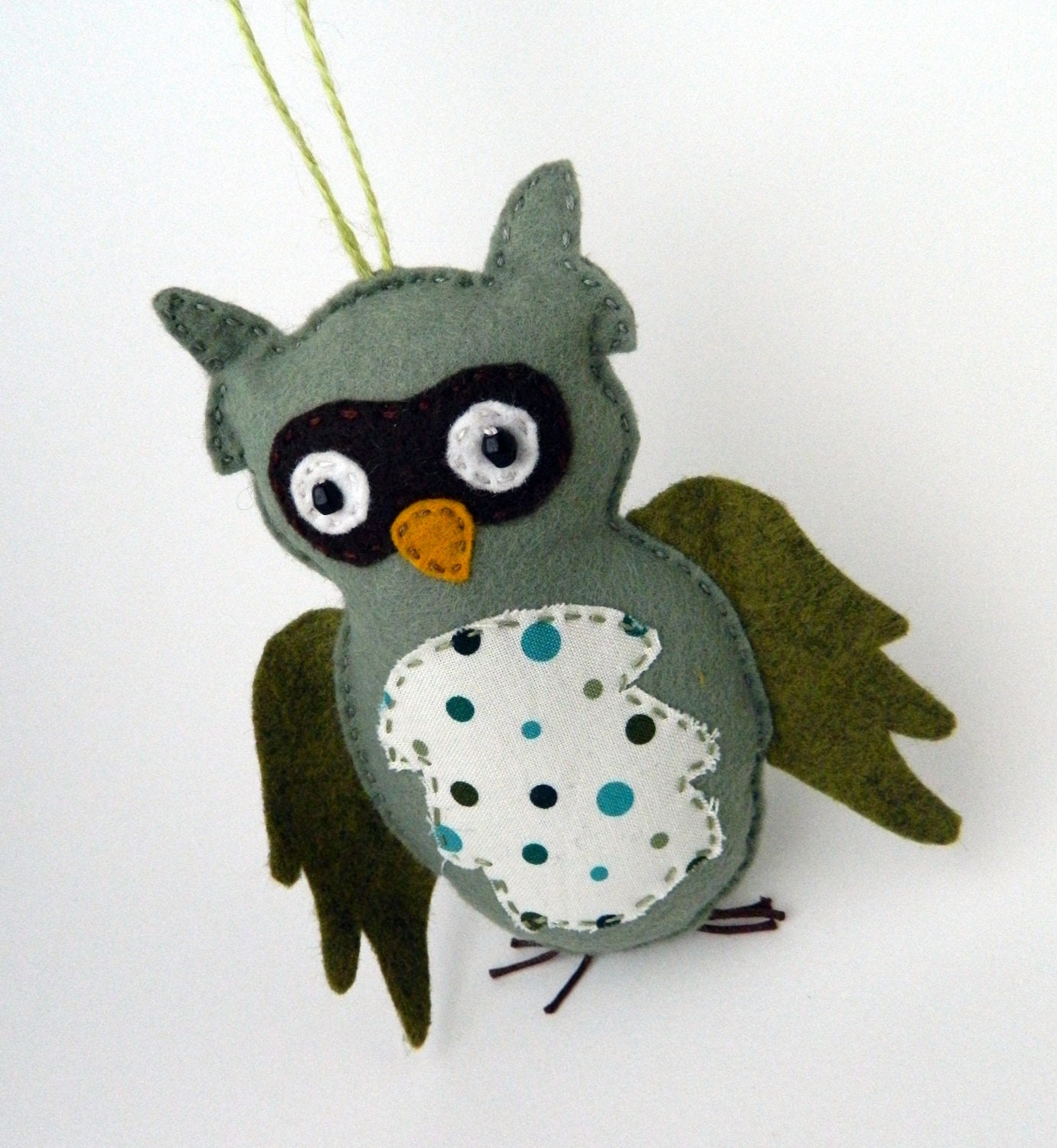 Christmas Owl Ornament